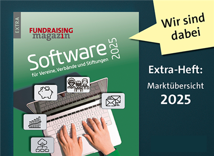 Bild zum Artikel Fundraising 365 im Software Sonderheft